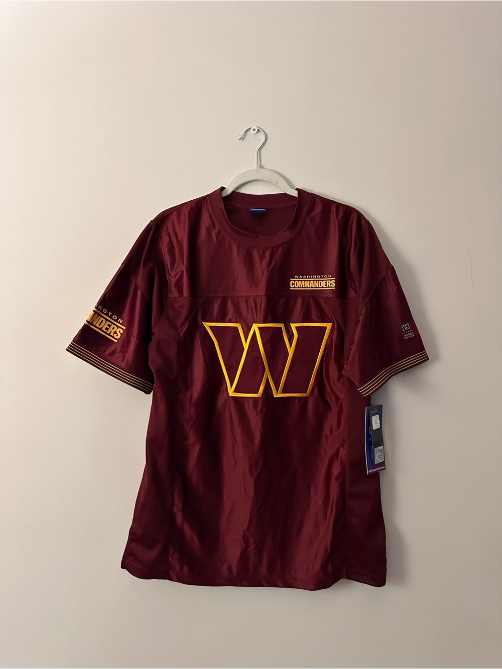 Washington Commanders NFL Maroon Football Jersey